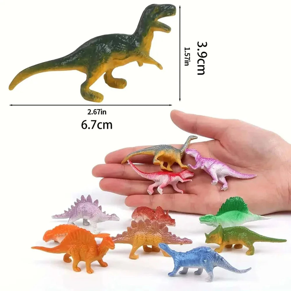 Dinosaurio de 6,7 cm en la palma de la mano
