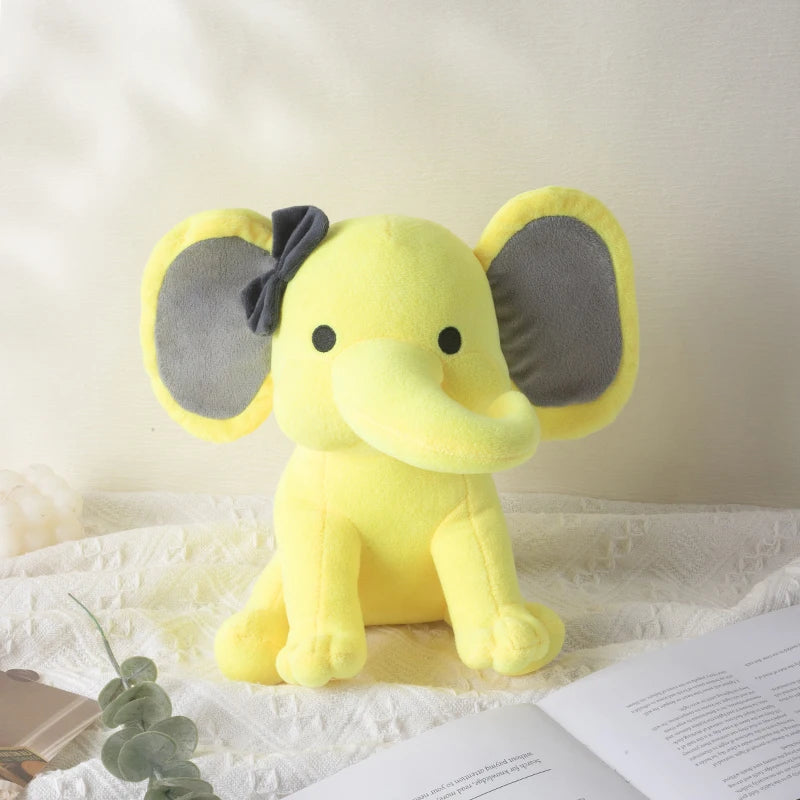 Elefante de Peluche de 25 cm · Amarillo