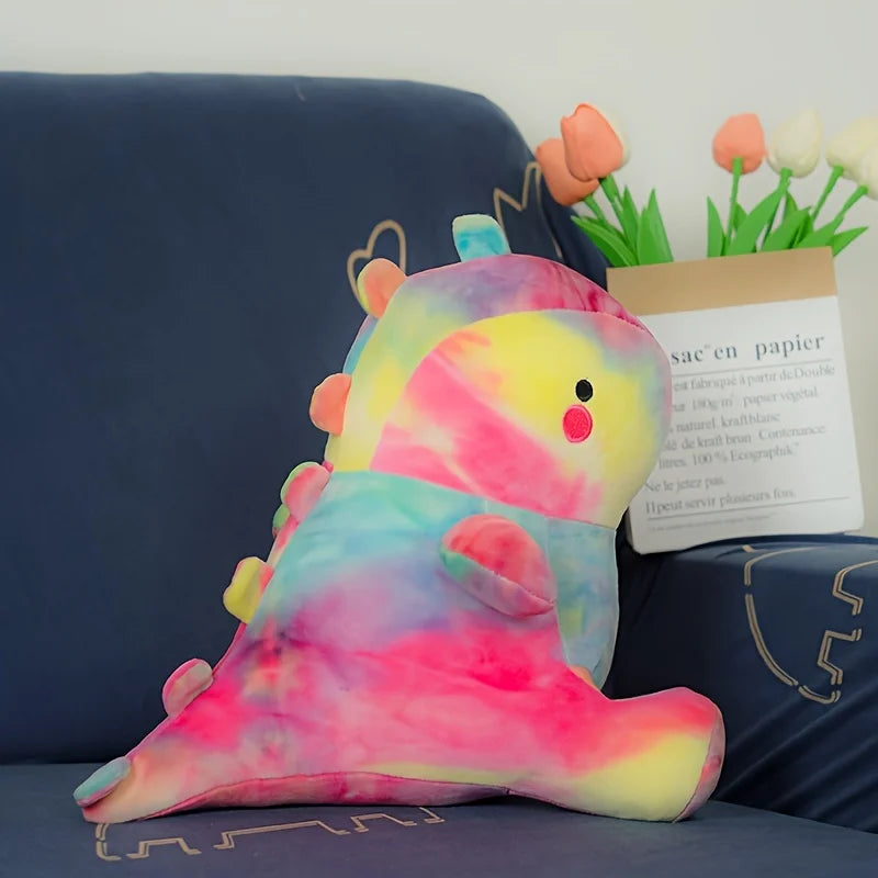 Dinosaurio de Peluche Blandito · Arcoíris