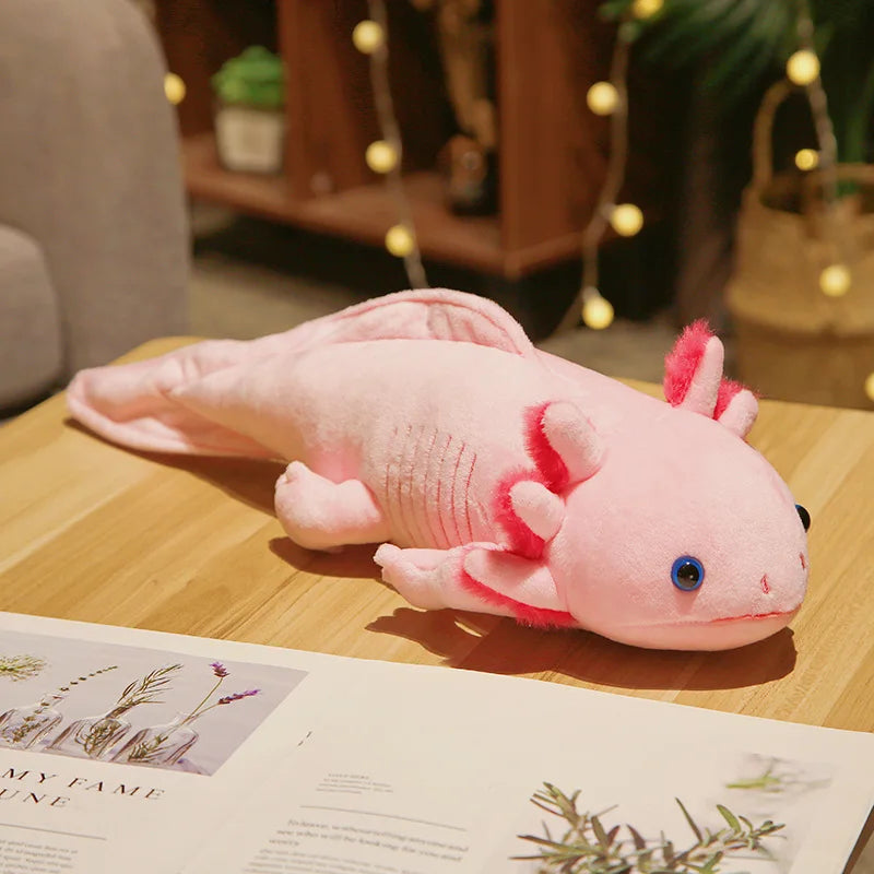 Ajolote de Peluche de 45 cm · Rosa