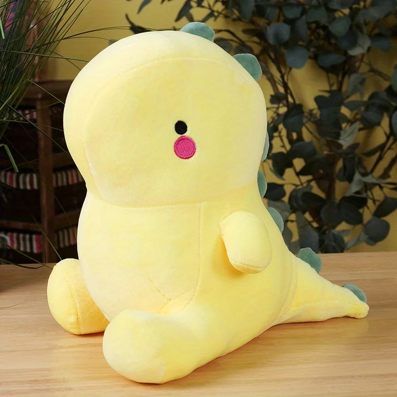 Dinosaurio de Peluche Blandito · Amarillo