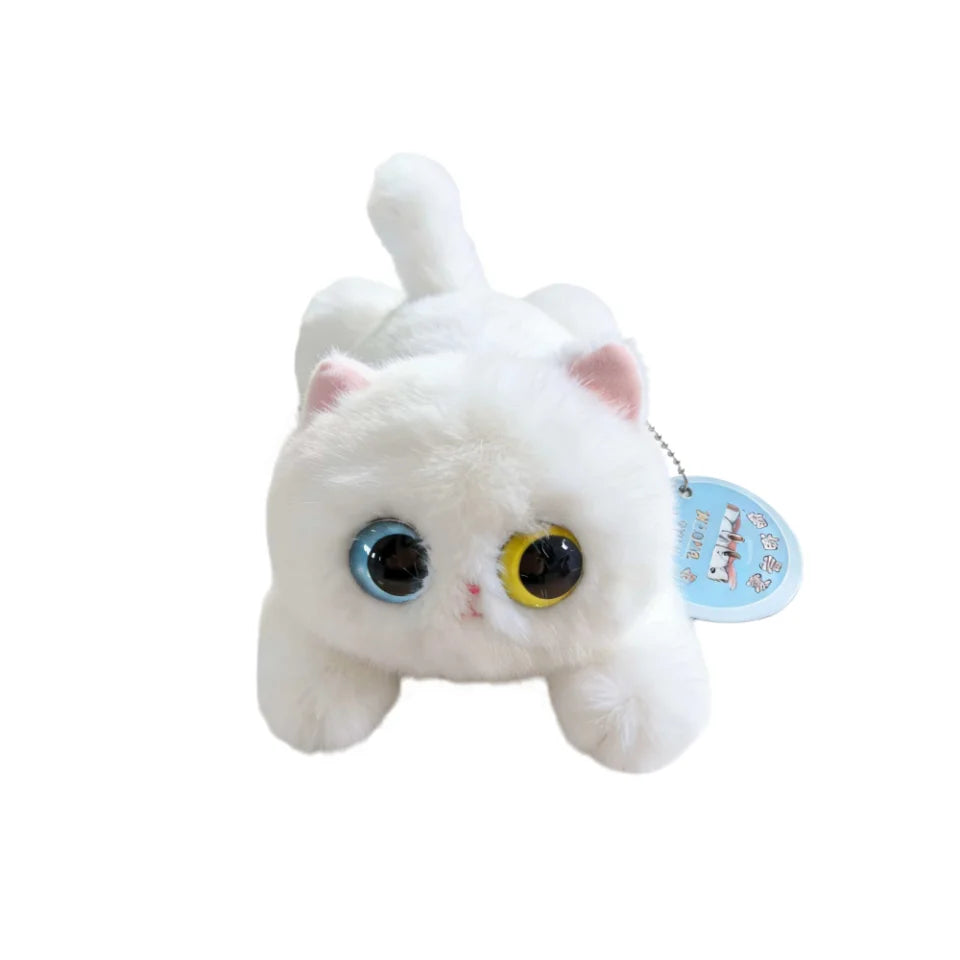 Gatito de Peluche de Ojos Grandes · Blanco