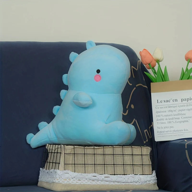 Dinosaurio de Peluche Blandito · Azul